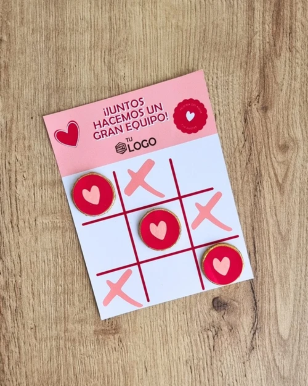 Tarjeta Juego Juntos Hacemos Equipo