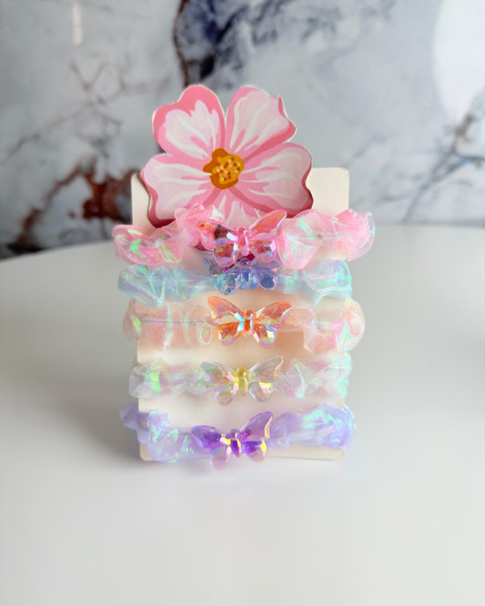Set de Scrunchies Mariposas