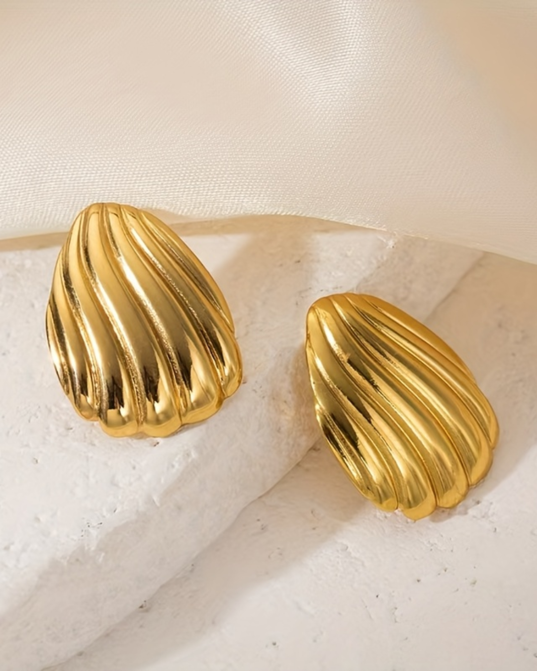 Aretes Mar y Tierra Estrellas y Conchas