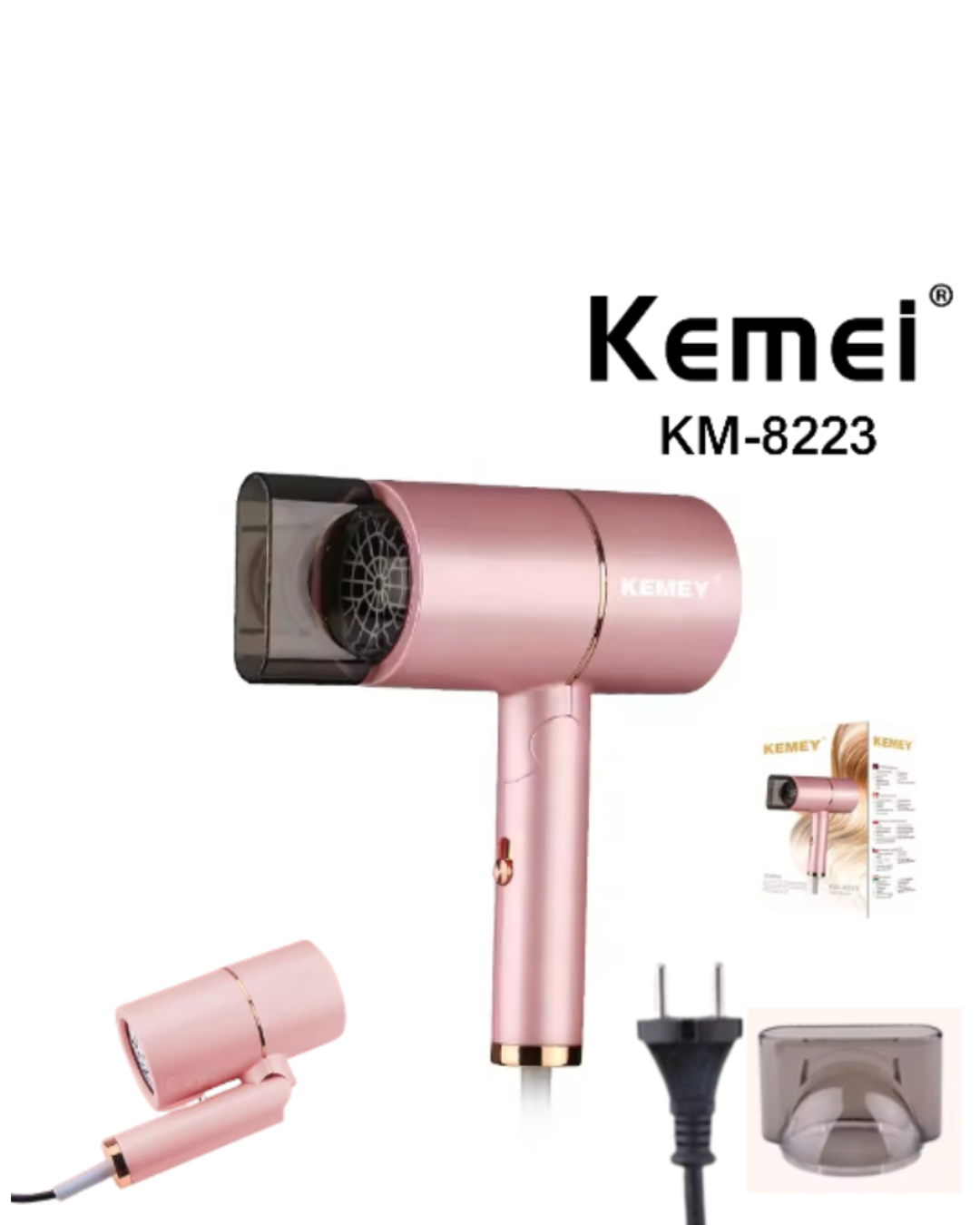 Secador Elegance Pink