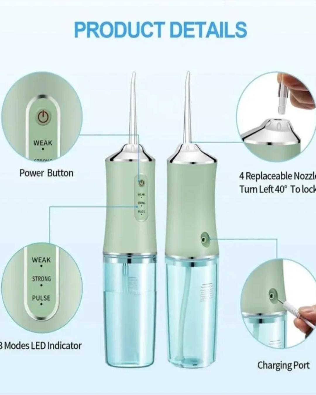 Irrigador Bucal