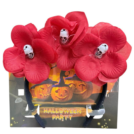 DIADEMA FLOR CALAVERA